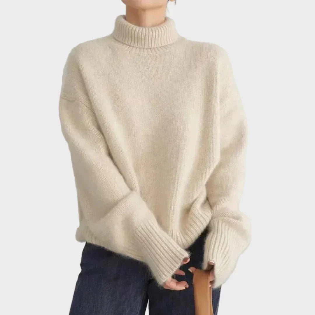 Diana - High Neck Knitted Sweater