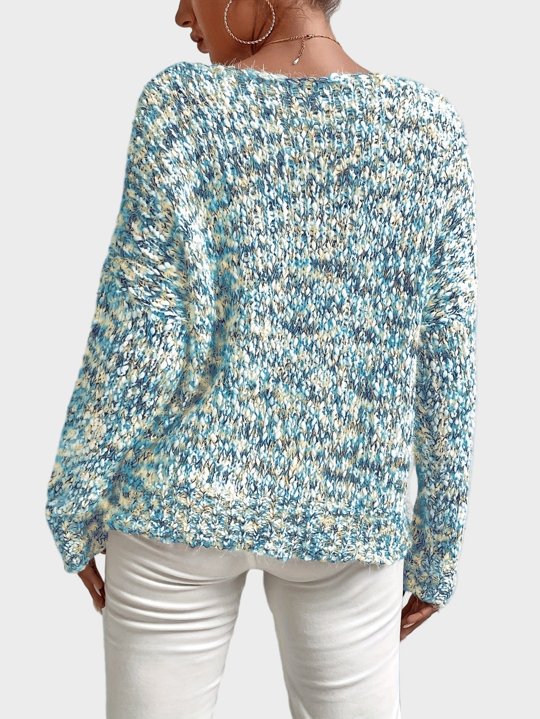 Chryselda - Casual Sweater with Sleeves