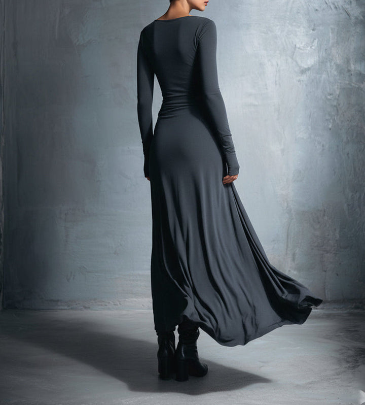 Ilinca | Maxi dress with side knot