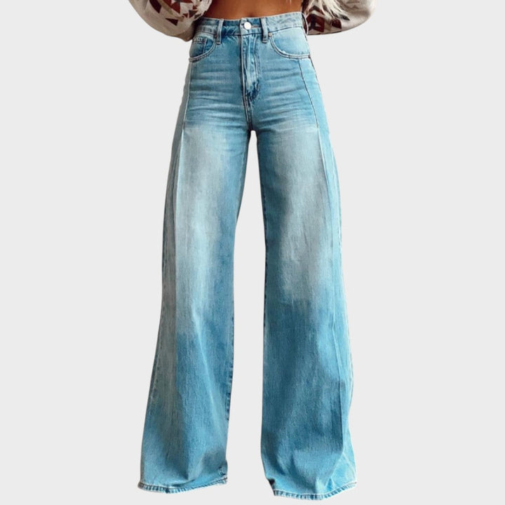 Dorotea - Pantaloni clasici cu picior larg