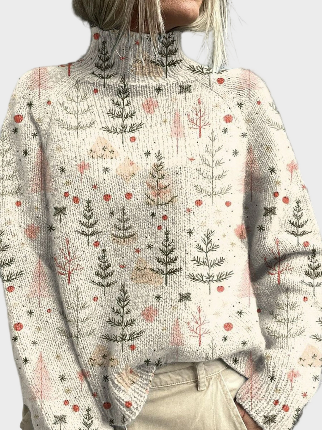 Grace | High Neck Christmas Jumper