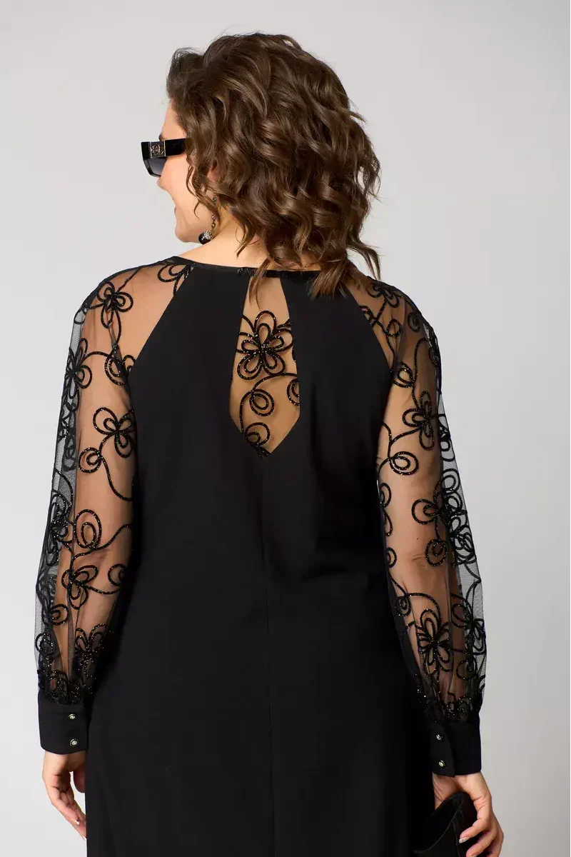 Rochia Iulia | Eleganța Neagră & Dantelă