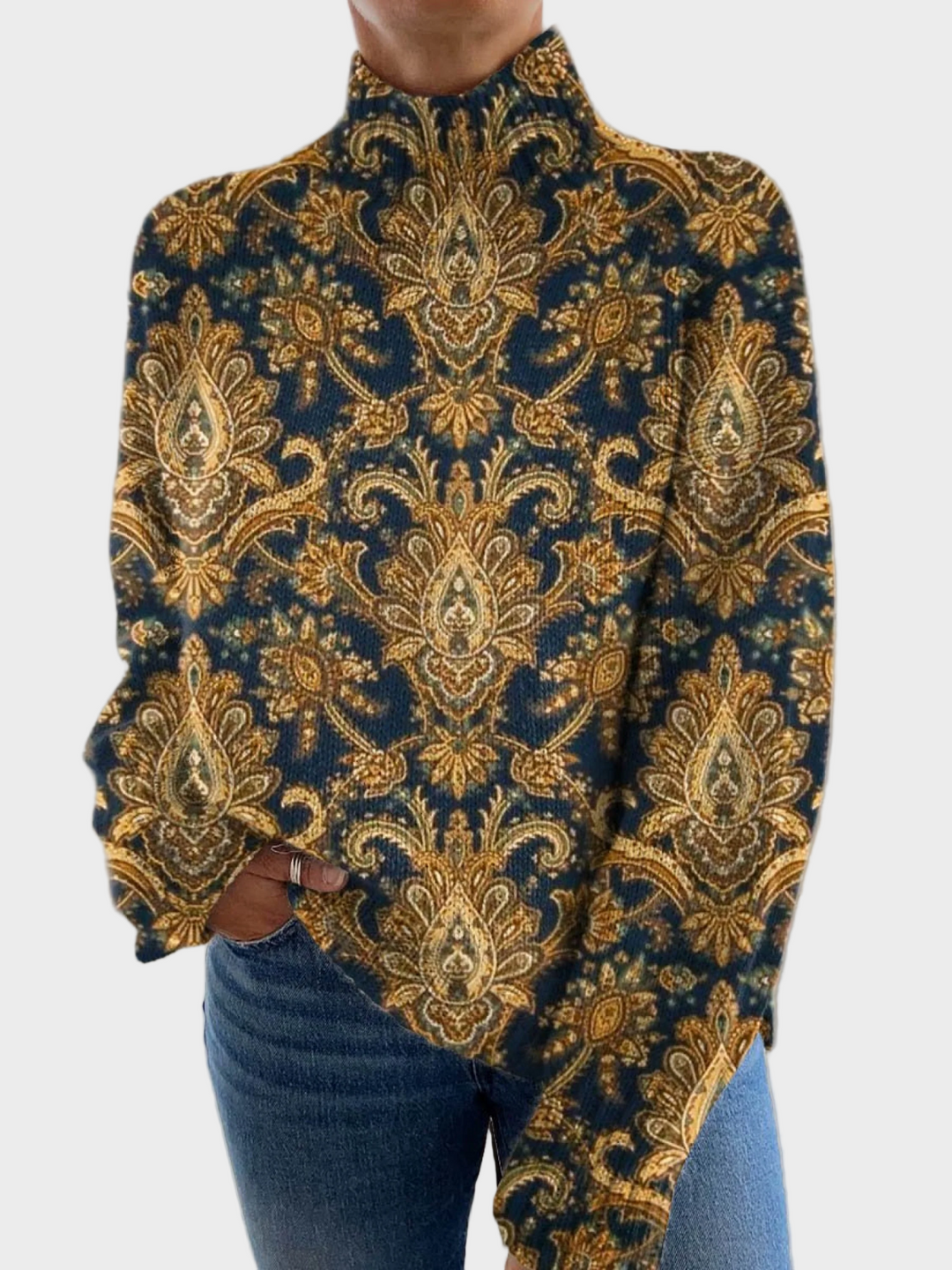 Ivy | Women's Vintage Floral Pullover