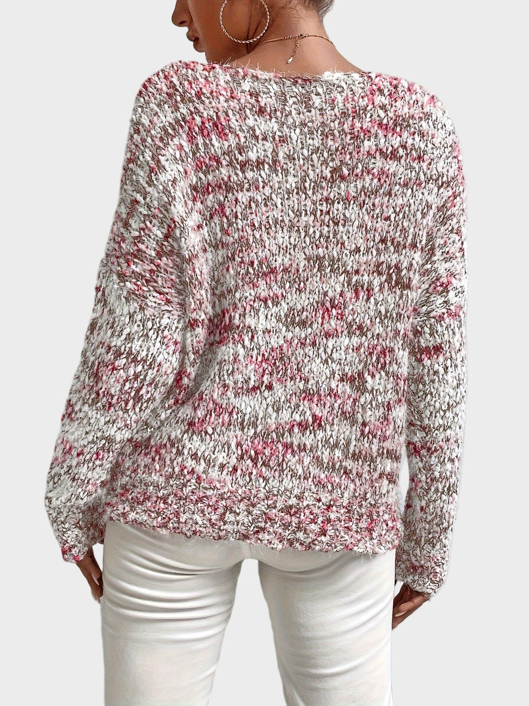 Chryselda - Casual Sweater with Sleeves