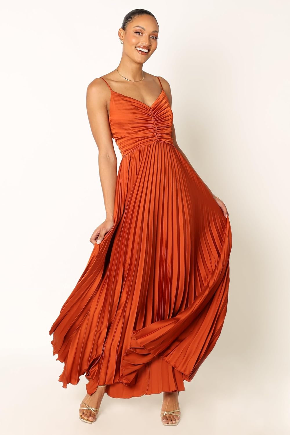 GRANT – ROCHIE MIDI PLISATĂ FORMALĂ
