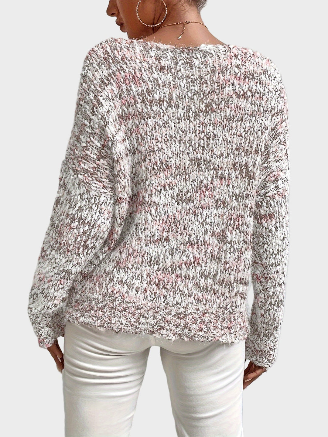 Chryselda - Casual Sweater with Sleeves