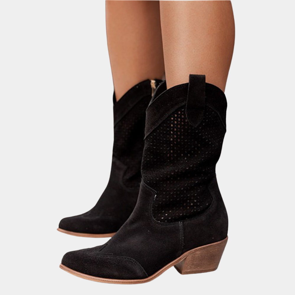 Natalie - Botine Cowboy Stilate