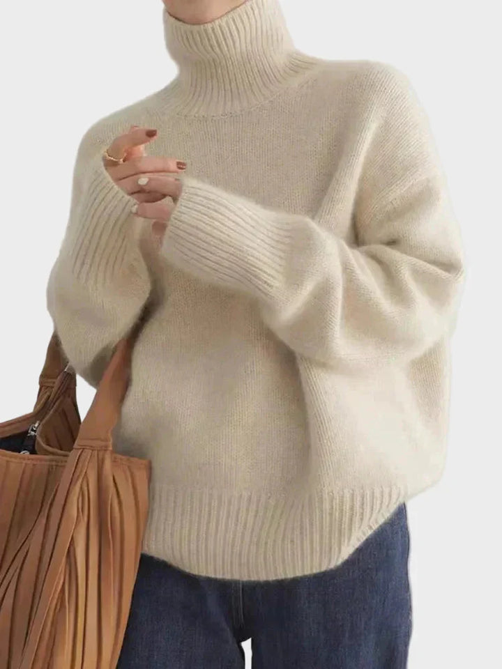 Diana - High Neck Knitted Sweater