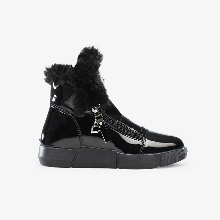 Gianina | Botine Elegante Învelite Crystal