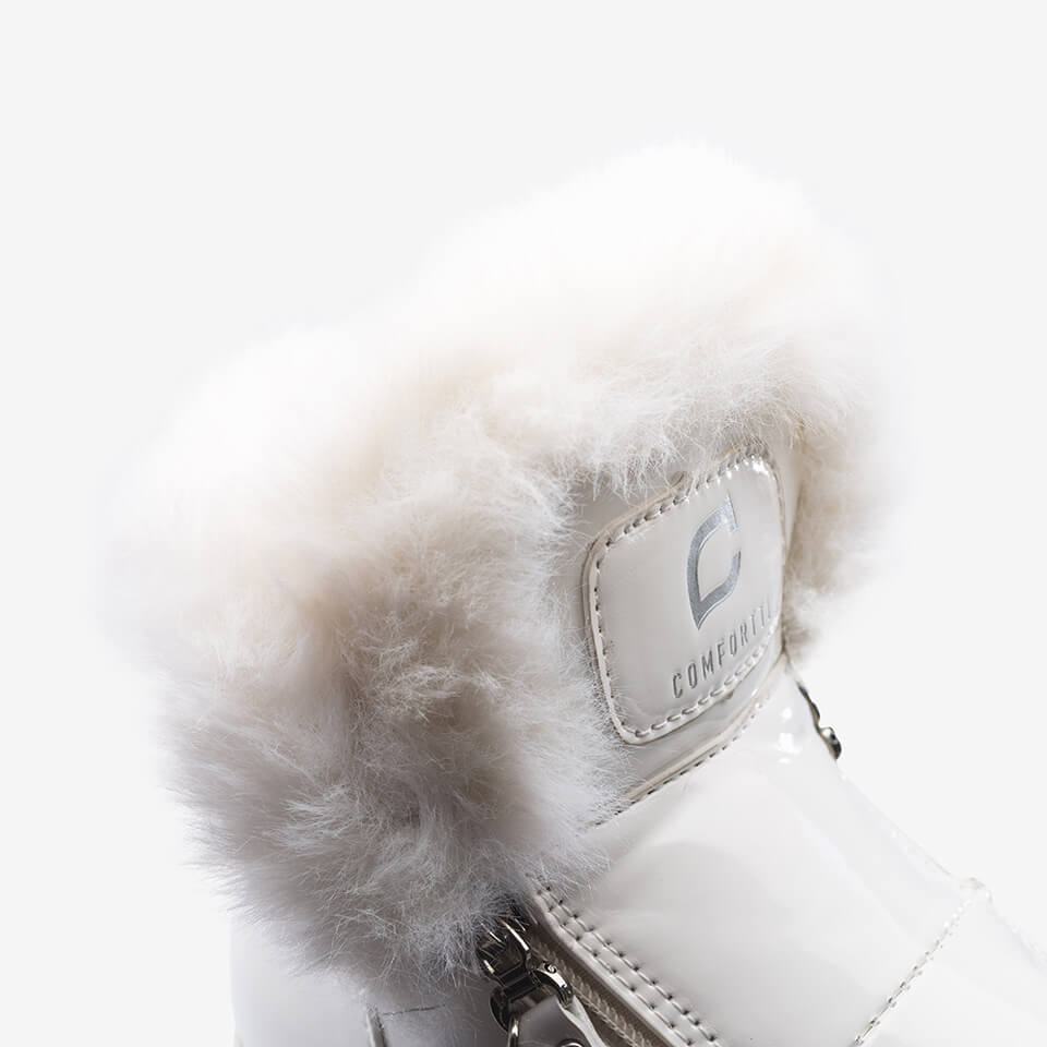 Gianina | Botine Elegante Învelite Crystal