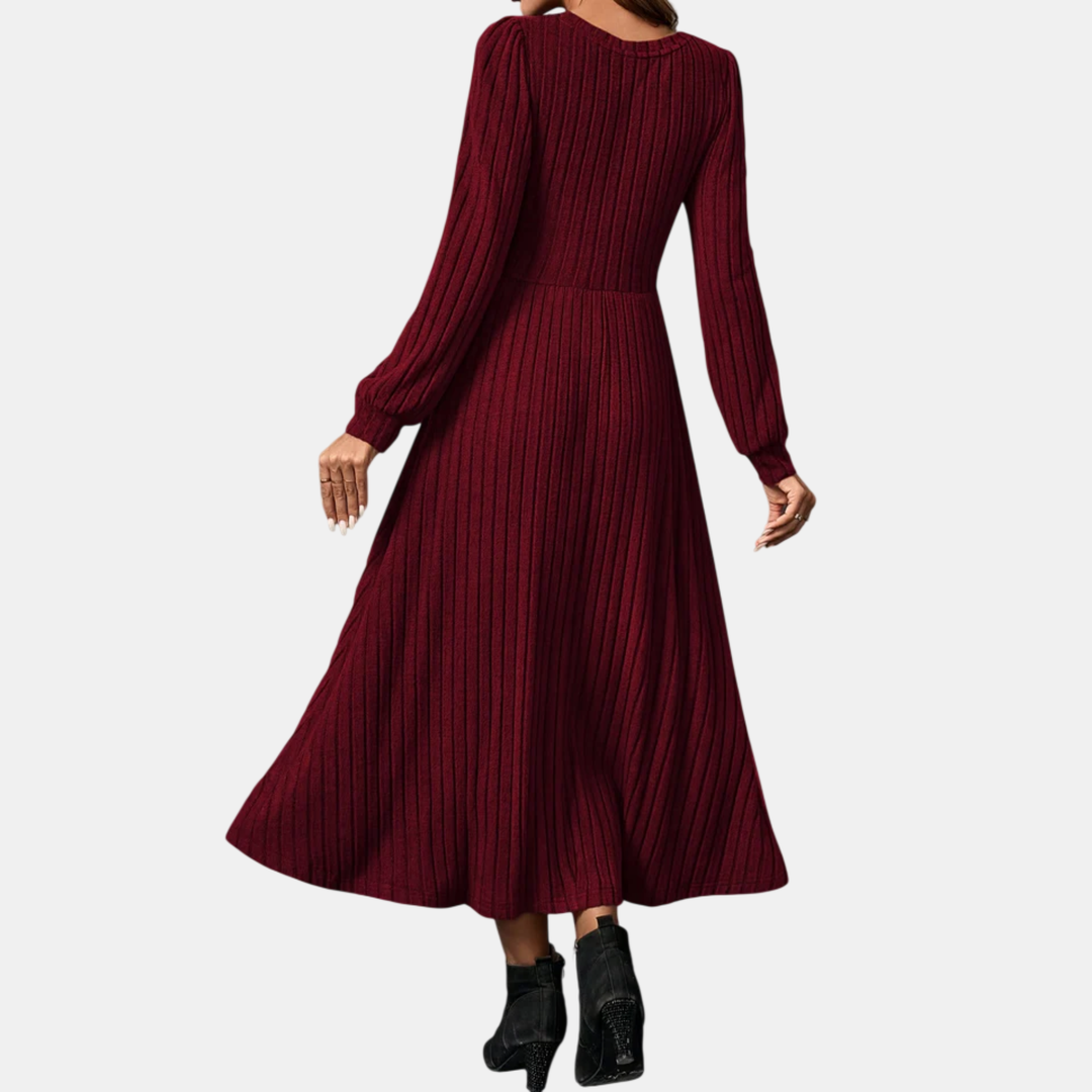 Constanța | Rochie Elegantă Tricotată