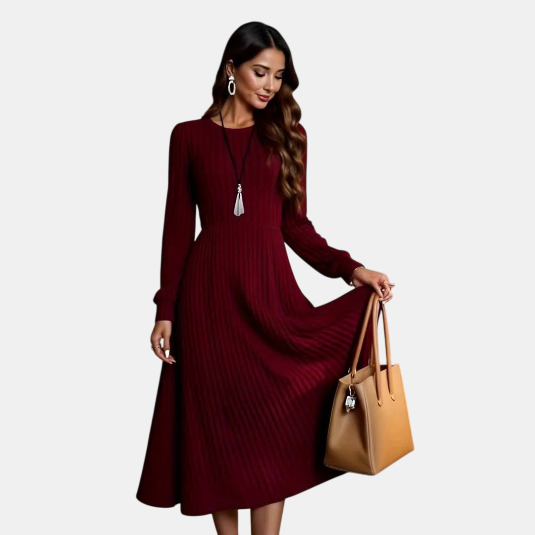 Constanța | Rochie Elegantă Tricotată