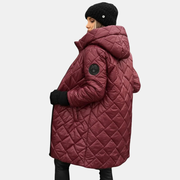 Alina | Quilted Coat with Hood
