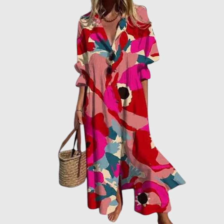 Maria - Rochie Maxi Bloom Boldly