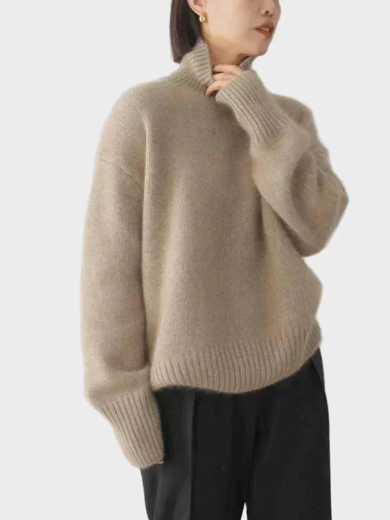 Diana - High Neck Knitted Sweater