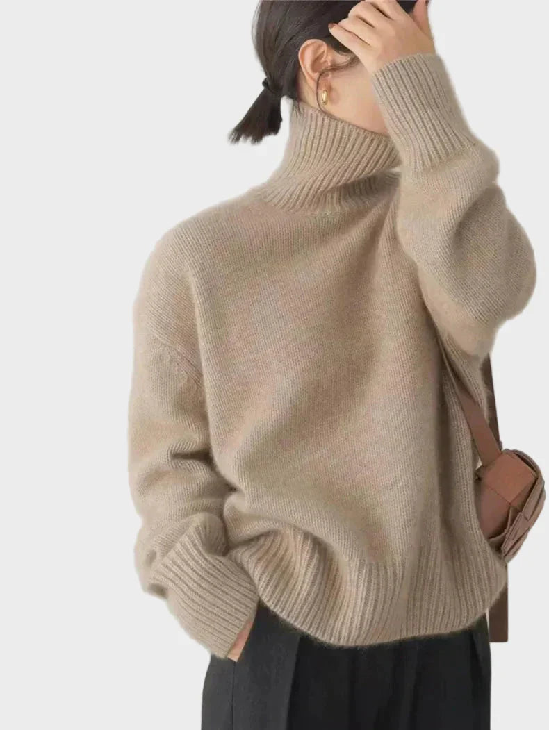 Diana - High Neck Knitted Sweater