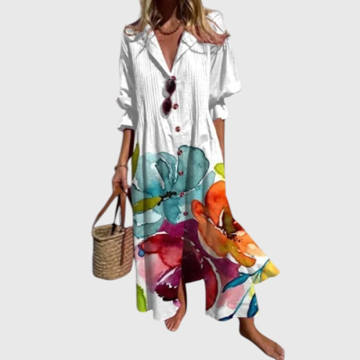 Maria - Rochie Maxi Bloom Boldly