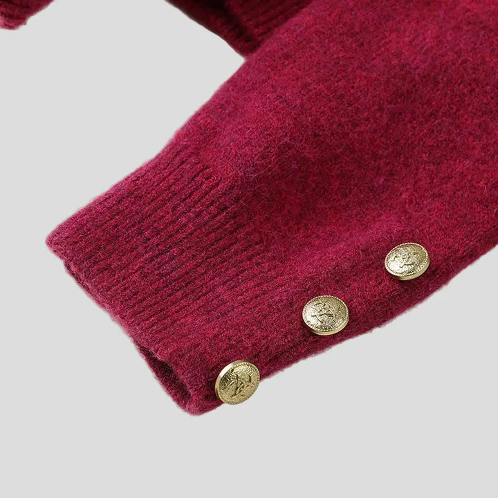 Spectacular Sweater with Maxi Shawl Collar