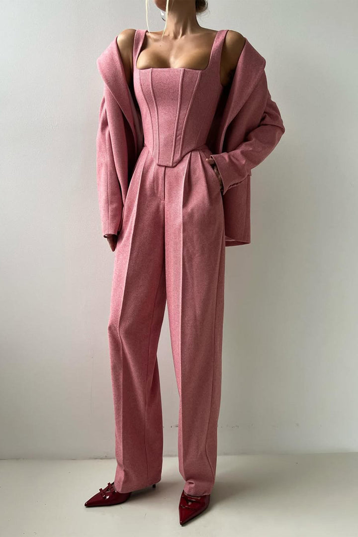 Grace | Three-Piece Double-Breasted Suit Set