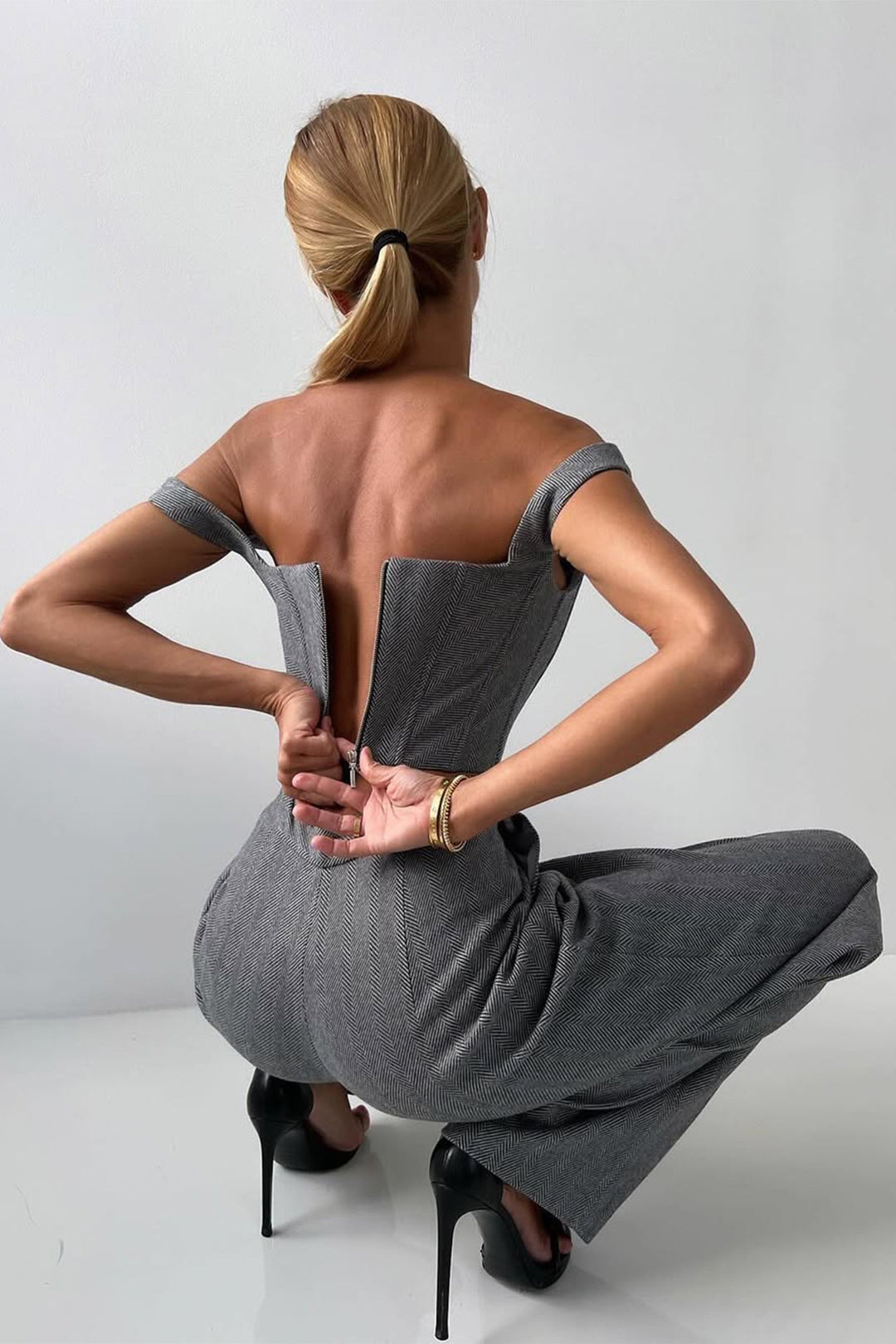 Grace | Three-Piece Double-Breasted Suit Set