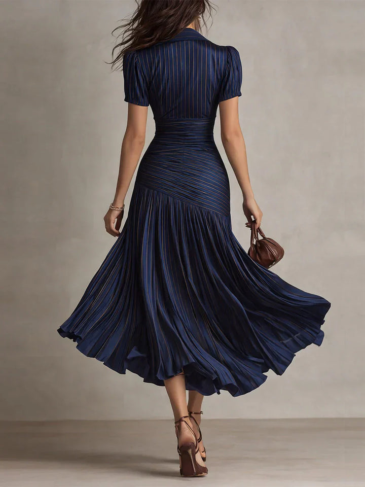 Florencza | Rochie Maxi Vintage Elegantă din Chiffon