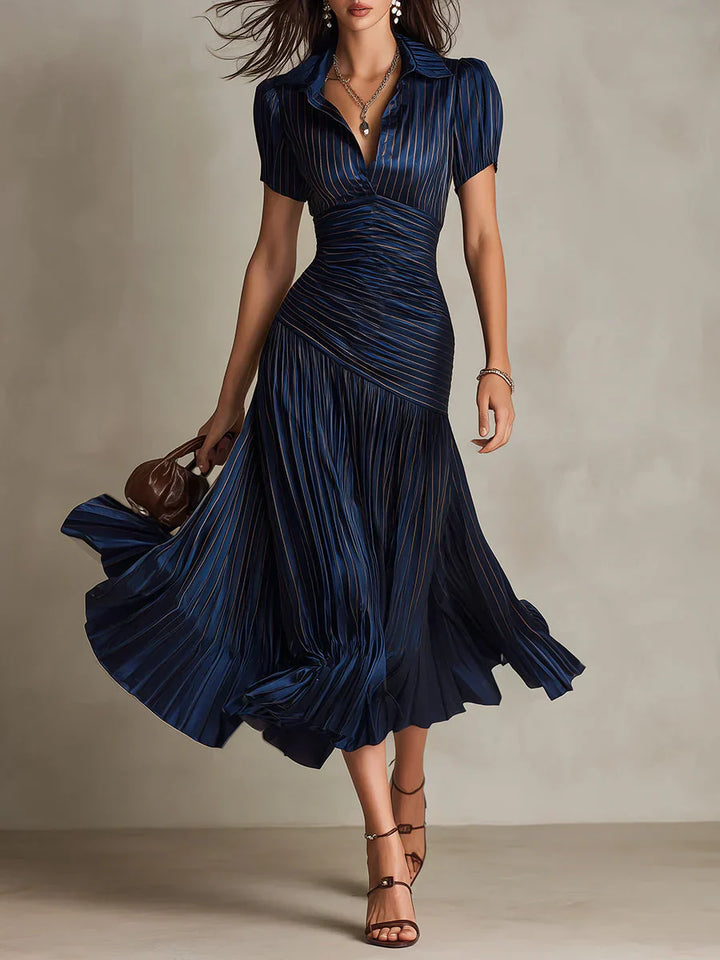 Florencza | Rochie Maxi Vintage Elegantă din Chiffon