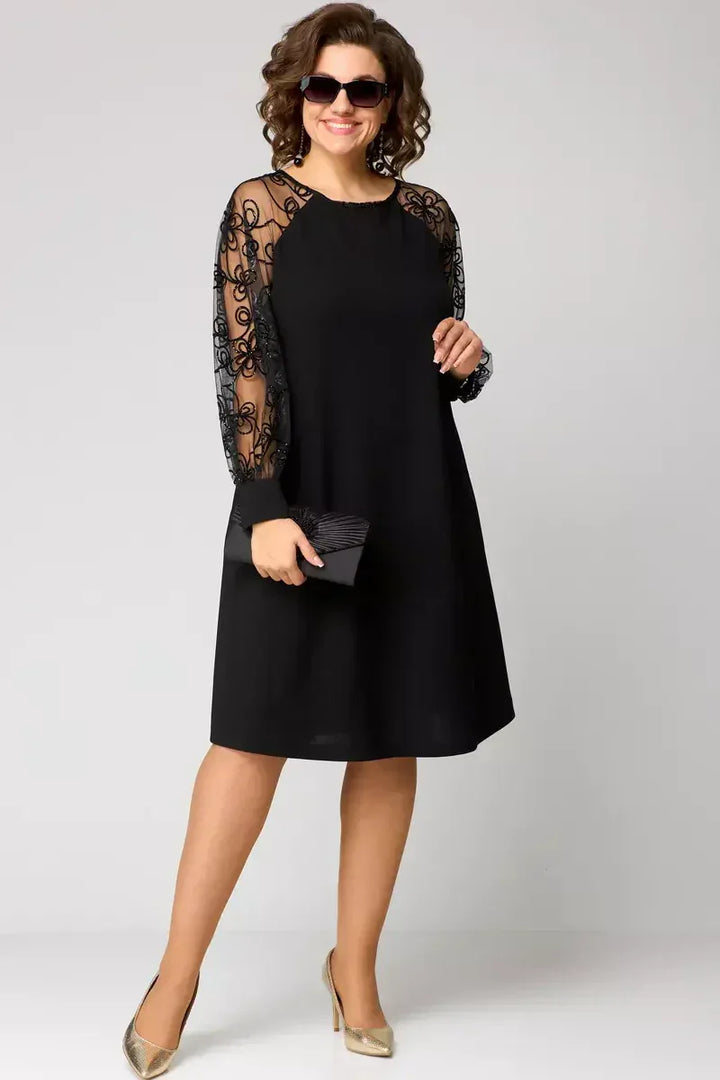 Rochia Iulia | Eleganța Neagră & Dantelă