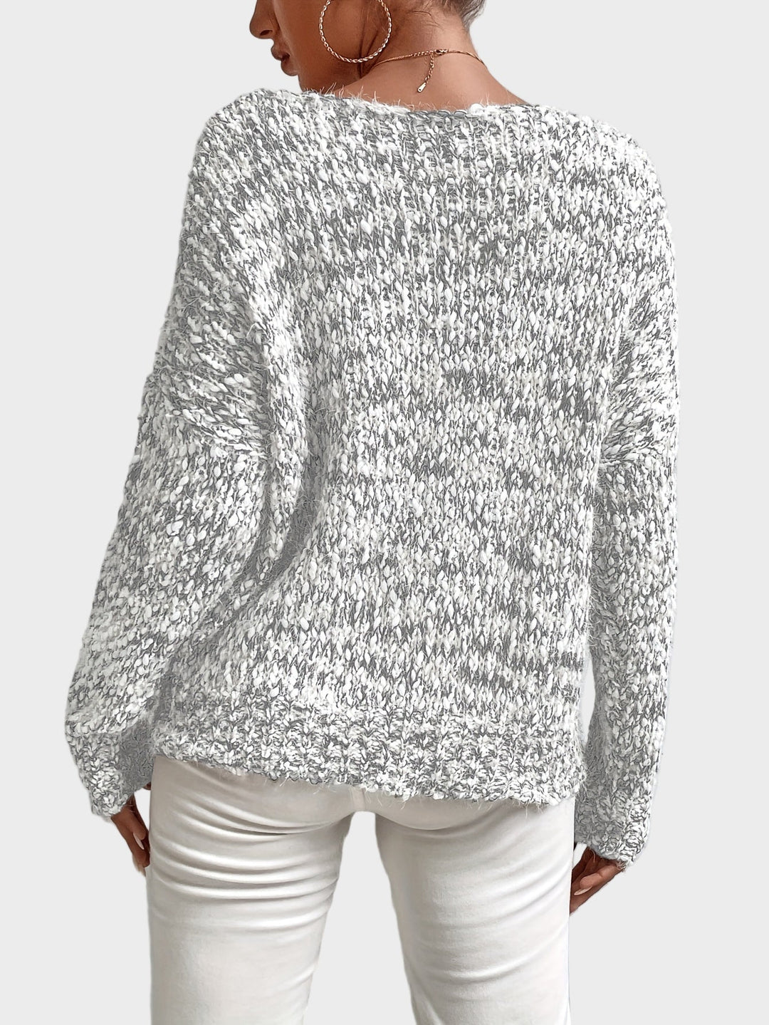 Chryselda - Casual Sweater with Sleeves
