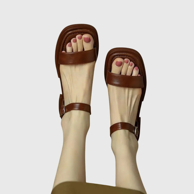 Celestia™ | Sandale din piele cu ortopedie