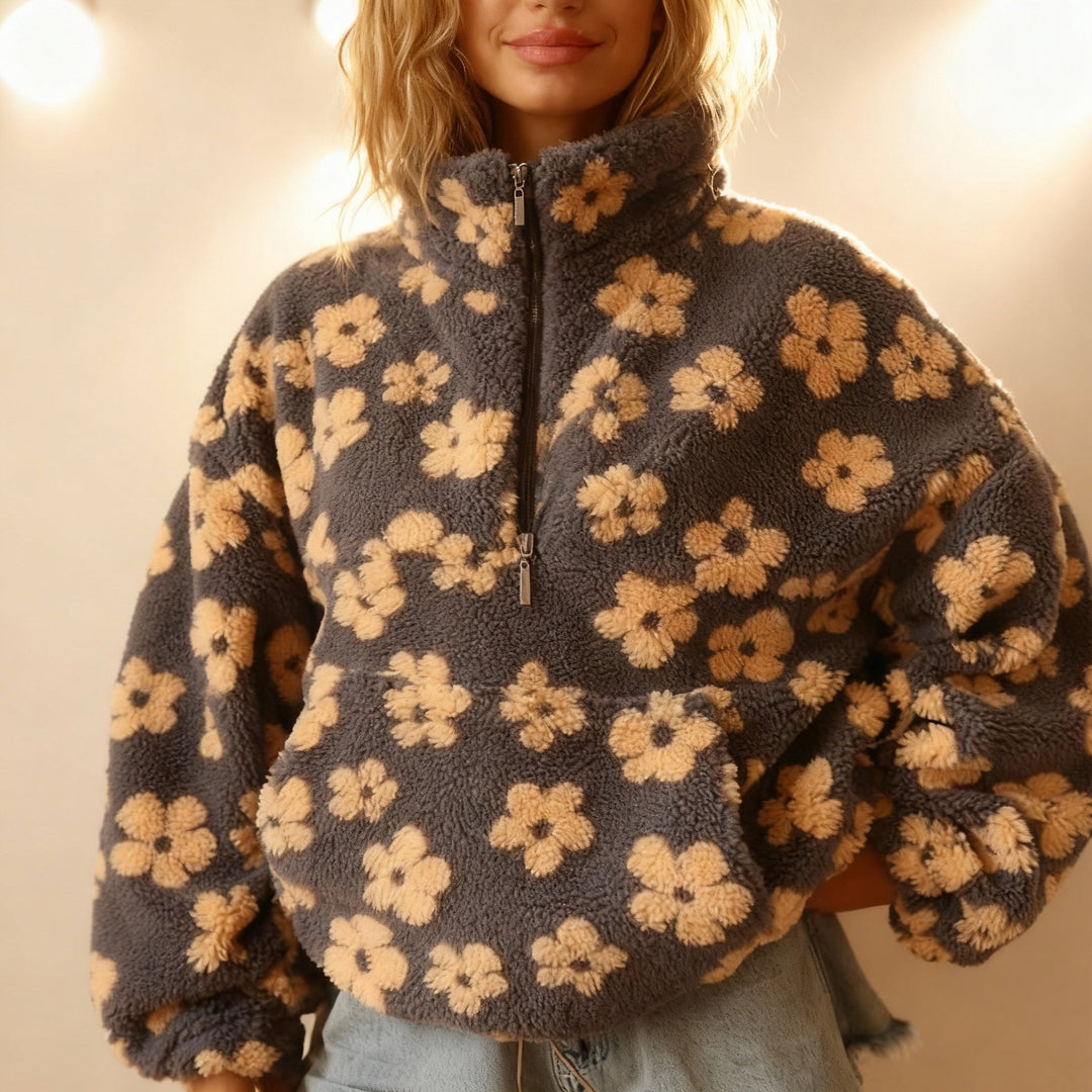 Carmen - Floral print sweater