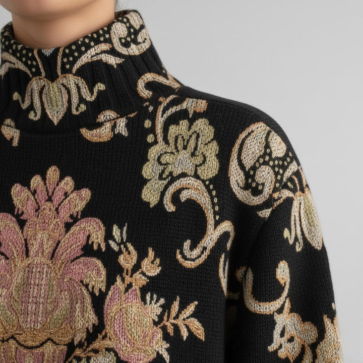 Phoebe | Vintage Floral Sweater
